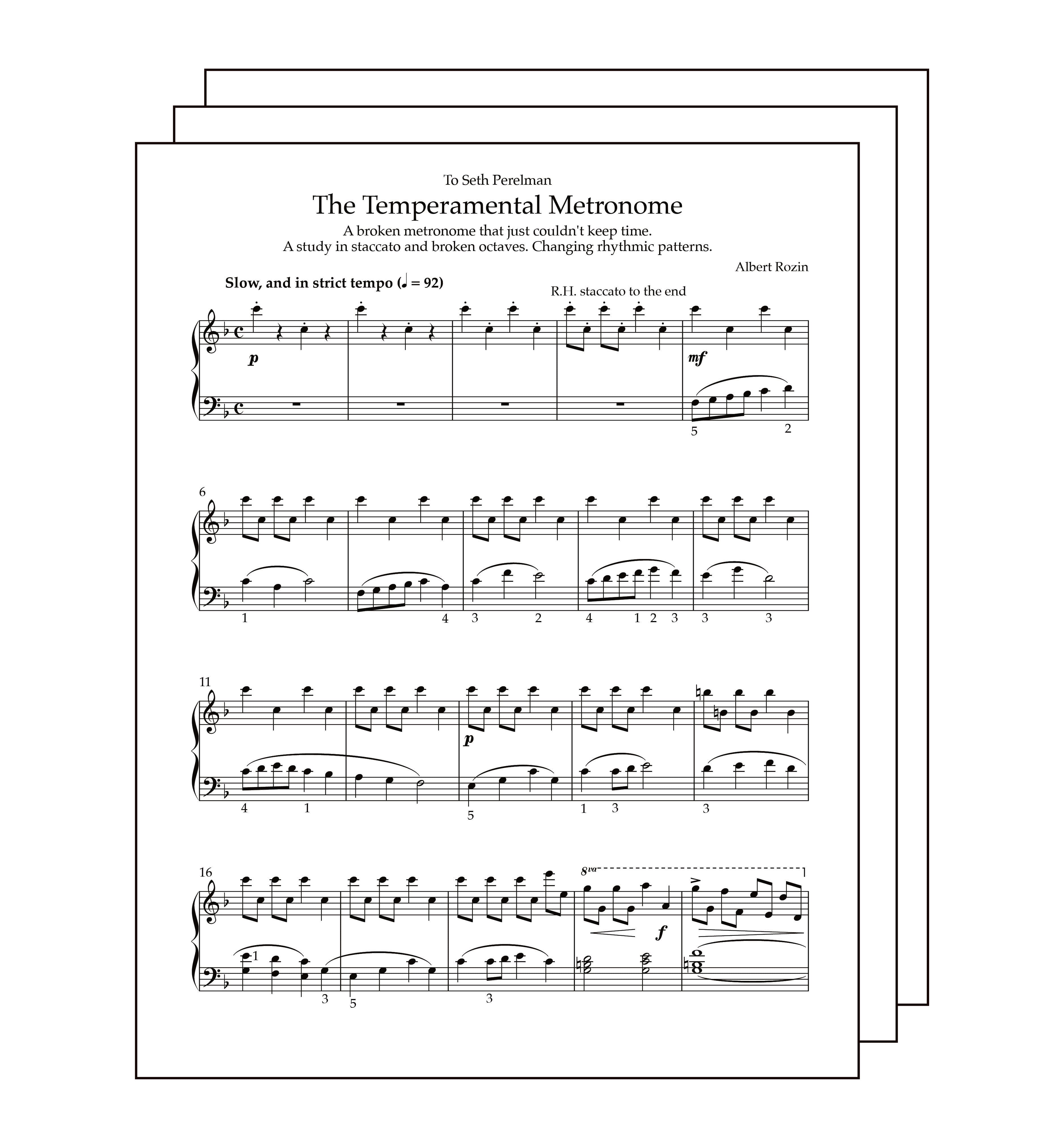 The Temperamental Metronome
